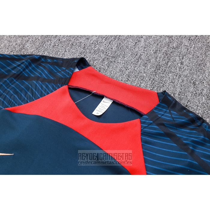 Chandal del Paris Saint-Germain Manga Corta 2023-2024 Azul - Pantalon Corto